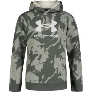 imageUnder Armour Boys Outdoor Hoodie Large Front Pocket QuickDrying ampamp LightweightColorado Sage
