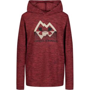 imageUnder Armour Boys Outdoor Hoodie Large Front Pocket QuickDrying ampamp LightweightCordovastature