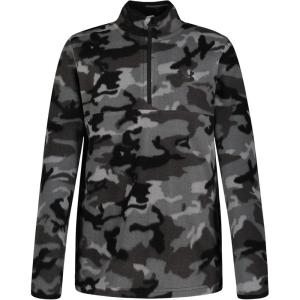imageUnder Armour Boys Outdoor Quarter Zip Pullover Fleece Lightweight Sweatshirt with a Full FitBlack Camo