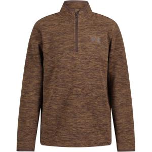 imageUnder Armour Boys Outdoor Quarter Zip Pullover Fleece Lightweight Sweatshirt with a Full FitCoyote Twist
