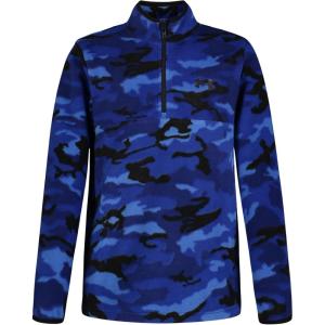 imageUnder Armour Boys Outdoor Quarter Zip Pullover Fleece Lightweight Sweatshirt with a Full FitTeam Royal Camo