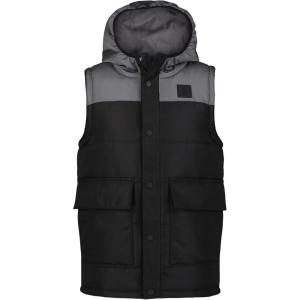 imageUnder Armour Boys Vest Zipup Or Buttonup Style Hooded Lightweight ampamp WarmBlack Cargo