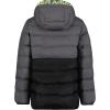 imageUnder Armour Boys Pronto Colorblock Puffer Jacket MidWeight Zip Up Closure Repels WaterCastlerock