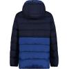 imageUnder Armour Boys Pronto Colorblock Puffer Jacket MidWeight Zip Up Closure Repels WaterNavyEther Blue