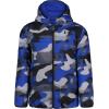 imageUnder Armour Boys Pronto Puffer Jacket MidWeight Zip Up Closure Repels WaterTeam Royal  Reversible