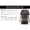 imageUnder Armour Boys Short Sleeve Shirt Crewneck Lightweight and BreathableBlack Etch