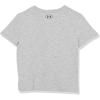 imageUnder Armour Boys Short Sleeve Shirt Crewneck Lightweight and BreathableMod Gray Verbiage