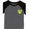 imageUnder Armour Boys Short Sleeve Shirt Crewneck Lightweight and BreathablePitch Gray Diamond