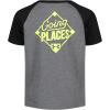 imageUnder Armour Boys Short Sleeve Shirt Crewneck Lightweight and BreathablePitch Gray Diamond