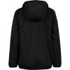 imageUnder Armour Boys Sim Softshell Jacket Hooded with Zipper Closure WaterResistant ampamp LightweightBlack