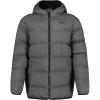 imageUnder Armour Boys Pronto Puffer Jacket MidWeight Zip Up Closure Repels WaterHeather Gray  Core