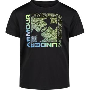imageUnder Armour Boys Short Sleeve Shirt Crewneck Lightweight and BreathableBlack Iridescent