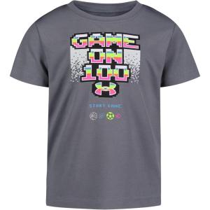 imageUnder Armour Boys Short Sleeve Shirt Crewneck Lightweight and BreathableGravel Game