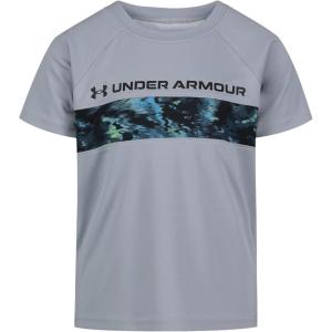 imageUnder Armour Boys Short Sleeve Shirt Crewneck Lightweight and BreathableHarbor Blue Cloud