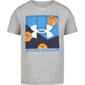 imageUnder Armour Boys Short Sleeve Shirt Crewneck Lightweight and BreathableMod Gray Baller