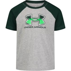 imageUnder Armour Boys Short Sleeve Shirt Crewneck Lightweight and BreathableMod Gray Toy Logo