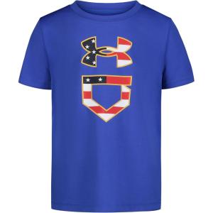 imageUnder Armour Boys Short Sleeve Shirt Crewneck Lightweight and BreathableRoyal Homeplate