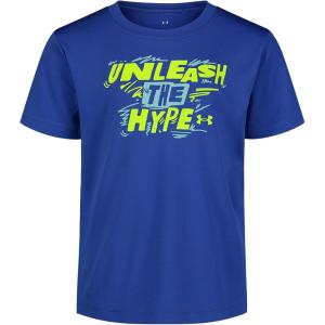 imageUnder Armour Boys Short Sleeve Shirt Crewneck Lightweight and BreathableTeam Royal Hype