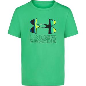 imageUnder Armour Boys Short Sleeve Shirt Crewneck Lightweight and BreathableVapor Green Mercury