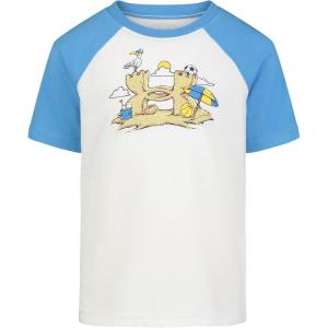 imageUnder Armour Boys Short Sleeve Shirt Crewneck Lightweight and BreathableWhite Sand Castle