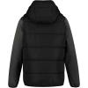 imageUnder Armour Boys 2fer Lightweight Hoodie Hybrid Zipup Jacket with Water Repellent VestBlack Twist