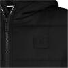 imageUnder Armour Boys 2fer Lightweight Hoodie Hybrid Zipup Jacket with Water Repellent VestBlack Twist