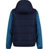 imageUnder Armour Boys 2fer Lightweight Hoodie Hybrid Zipup Jacket with Water Repellent VestMidnight Navy Twist