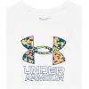 imageUnder Armour Boys Tech Hybrid Printed Fill ShortSleeve TShirt008 Gray Mist   Blue Mirage