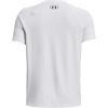 imageUnder Armour Boys Tech Hybrid Printed Fill ShortSleeve TShirt101 White   Black