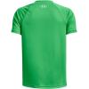 imageUnder Armour Boys Tech Hybrid Printed Fill ShortSleeve TShirt328 Extreme Green   Versa Blue