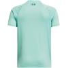 imageUnder Armour Boys Tech Hybrid Printed Fill ShortSleeve TShirt361 Neo Turquoise   Coastal Teal
