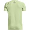 imageUnder Armour Boys Tech Hybrid Printed Fill ShortSleeve TShirt369 Phosphor Green   Black