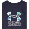 imageUnder Armour Boys Tech Hybrid Printed Fill ShortSleeve TShirt410 Midnight Navy   White