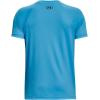 imageUnder Armour Boys Tech Hybrid Printed Fill ShortSleeve TShirt419 Capri   Petrol Blue
