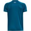 imageUnder Armour Boys Tech Hybrid Printed Fill ShortSleeve TShirt426 Varsity Blue   Halo Gray