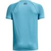 imageUnder Armour Boys Tech Hybrid Printed Fill ShortSleeve TShirt433 Glacier Blue   Sonar Blue