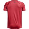 imageUnder Armour Boys Tech Hybrid Printed Fill ShortSleeve TShirt638 Chakra   Black