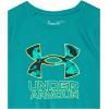 imageUnder Armour Boys Tech Hybrid Printed Fill ShortSleeve TShirt722 Coastal Teal   Lime Surge