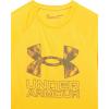 imageUnder Armour Boys Tech Hybrid Printed Fill ShortSleeve TShirt801 Formula Orange   Marine Od Green