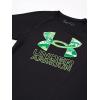 imageUnder Armour Boys Tech Hybrid Printed Fill ShortSleeve TShirtBlack 004Stadium Green