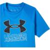 imageUnder Armour Boys Tech Hybrid Printed Fill ShortSleeve TShirtBlue Circuit 436Halo Gray