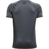 imageUnder Armour Boys Tech Hybrid Printed Fill ShortSleeve TShirtPitch Gray 012Washed Blue
