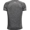 imageUnder Armour Boys Tech Split Logo Hybrid ShortSleeve TShirtBlack 001White