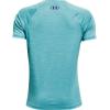 imageUnder Armour Boys Tech Split Logo Hybrid ShortSleeve TShirtCosmos 476Ultra Indigo