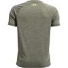 imageUnder Armour Boys Tech Split Logo Hybrid ShortSleeve TShirtMarine Od Green 390Pale Moonlight