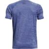 imageUnder Armour Boys Tech Split Logo Hybrid ShortSleeve TShirtRoyal Blue 400Black