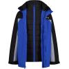 imageUnder Armour Boys Westward 3in1 Jacket Removable Hood ampamp Liner Windproof ampamp Water RepellantRoyal Colorblock