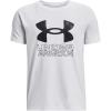 imageUnder Armour Boys Tech Hybrid Printed Fill ShortSleeve TShirt101 White   Black