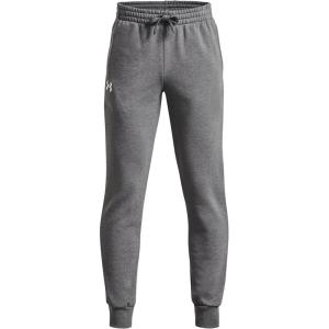 imageUnder Armour Boys Rival Fleece Joggers025 Castlerock Light Heather   White