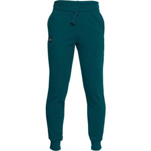 imageUnder Armour Boys Rival Fleece JoggersBlackout Teal 461Onyx White